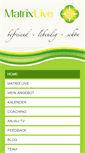 Mobile Screenshot of matrix-live.ch